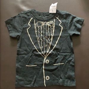 J.Crew  boys tuxedo T-shirt, sz 3